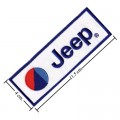 Jeep Racing Style-1 Embroidered Iron On Patch