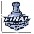 NHL Stanley Cup Playoffs 2009 Style-1 Embroidered Iron On Patch