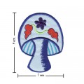 Colorful Magic Mushroom Sign Style-1 Embroidered Iron On Patch