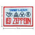 Led Zeppelin Music Band Style-4 Embroidered Iron On Patch