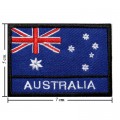 Australia Nation Flag Style-2 Embroidered Iron On Patch