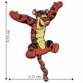 Winnie and Tigger Style-2 Embroidered Iron On Patch