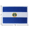 El Salvador Nation Flag Style-1 Embroidered Iron On Patch