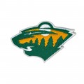 Minnesota Wild Style-4 Embroidered Iron On Patch