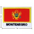 Montenegro Nation Flag Style-2 Embroidered Iron On Patch