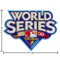 World Series 2009 Embroidered Iron On Patch