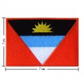 Antigua And Barbuda Nation Flag Style-1 Embroidered Iron On Patch
