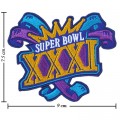 Super Bowl XXXI 1996 Style-31 Embroidered Iron On Patch