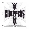 Choppers West Cost Style-1 Embroidered Iron On Patch
