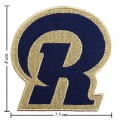 St Louis Rams Style-2 Embroidered Iron On Patch