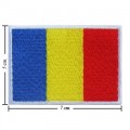 Chad Nation Flag Style-1 Embroidered Iron On Patch