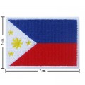 Philippines Nation Flag Style-1 Embroidered Iron On Patch