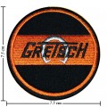 Gretsch Guitar Music band Style-1 Embroidered Iron On Patch