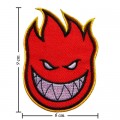 Spitfire Skateboard Wheels Fire Devil Style-1 Embroidered Iron On Patch