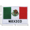 Mexico Nation Flag Style-2 Embroidered Iron On Patch