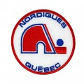 Quebec Nordiques The Past Style-1 Embroidered Iron On Patch