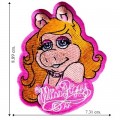 The Muppets' Miss Piggy Embroidered Iron On Patch