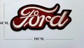 Ford Motors Style-6 Embroidered Iron On Patch