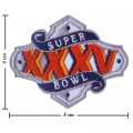 Super Bowl XXXV 2000 Style-35 Embroidered Iron On Patch