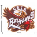 Erie BayHawks Style-1 Embroidered Iron On Patch
