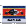 Swaziland Nation Flag Style-2 Embroidered Iron On Patch
