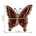 Butterfly Style-17 Embroidered Iron On Patch