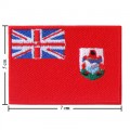 Bermuda Nation Flag Style-1 Embroidered Iron On Patch