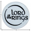 Lord Of The Rings Style-1 Embroidered Iron On Patch