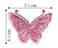Butterfly Style-13 Embroidered Iron On Patch