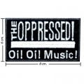 The Oppressed Music Band Style-1 Embroidered Iron On Patch