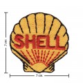 Shell Oil Style-3 Embroidered Iron On Patch
