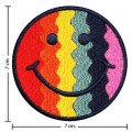 Smiley Face Style-1 Embroidered Iron On Patch