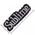 Sublime Music Band Style-1 Embroidered Iron On Patch