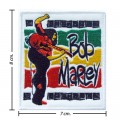 Bob Marley A Reggae Ska Band Style-12 Embroidered Iron On Patch