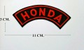 Honda Racing Style-19 Embroidered Iron On Patch
