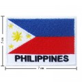 Philippines Nation Flag Style-2 Embroidered Iron On Patch