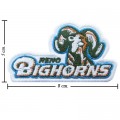 Reno Bighorns Style-1 Embroidered Iron On Patch