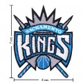 Sacramento Kings Style-1 Embroidered Iron On Patch