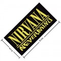 Nirvana Music Band Style-5 Embroidered Iron On Patch