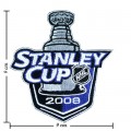 NHL Stanley Cup Playoffs 2008 Style-1 Embroidered Iron On Patch
