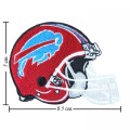 Buffalo Bills Helmet Style-1 Embroidered Iron On Patch