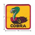 AC Cobra Style-1 Embroidered Iron On Patch