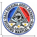 Filipino Martial Arts Eskrima Kali Arnis Embroidered Iron On Patch