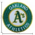 Oakland Athlitics Embroidered Iron On Patch