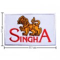 Singha Thai Beer Style-2 Embroidered Iron On Patch