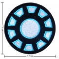 Iron Man Iron Arc Reactor Style-1 Embroidered Iron On Patch