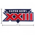 Super Bowl XXIII 1988 Style-23 Embroidered Iron On Patch