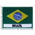 Brazil Nation Flag Style-2 Embroidered Iron On Patch