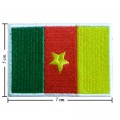 Cameroon Nation Flag Style-1 Embroidered Iron On Patch