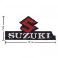 Suzuki Motor Style-2 Embroidered Iron On Patch